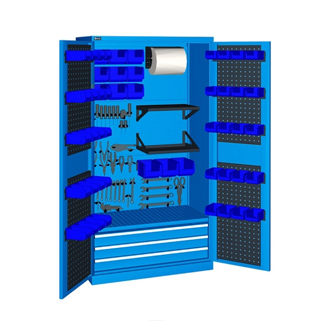 Vendita online Armadio Perfom con porte battenti ripiani e cassetti mm.1023X555X2000H (RIF.1400)